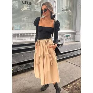 NWT WeWoreWhat Long Sleeve Corset Top, Size 4 SOLD OUT